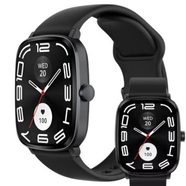 Imagem de Smartwatch Haylou RS5 Relógio Inteligente Bluetooth Preto Tela Touch E