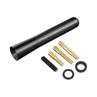 Imagem de Antena De Rádio De Fibra De Carbono Stubby De 8CM Para Smart Fortwo Fo