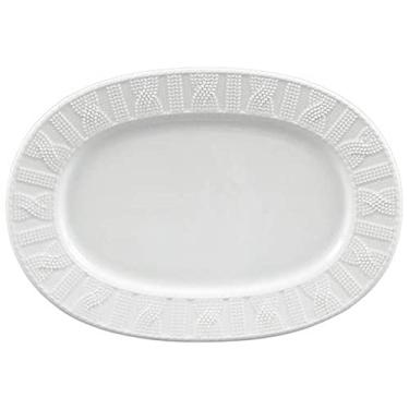 Imagem de Travessa em Porcelana Branca Oval Rasa 28cm