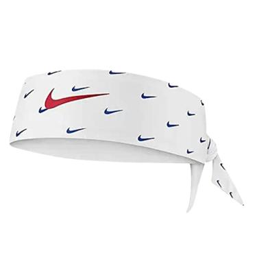 Imagem de Nike Gravata Dri-FIT estampada (branco/azul/vermelho)