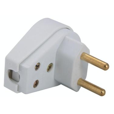 Imagem de Plugue Angular 2P 20 A 250 V Tramontina Branco Tramontina