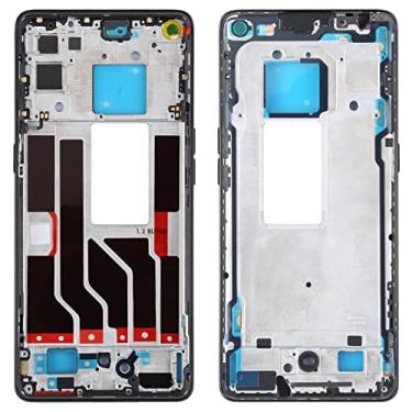 Imagem de HONGYAN Peças de substituição de telefone celular Placa de moldura de quadro LCD da casa frontal original para oppo reno5 pro 5g pdsm00, pdst00, cph2201 Acessórios telefônicos
