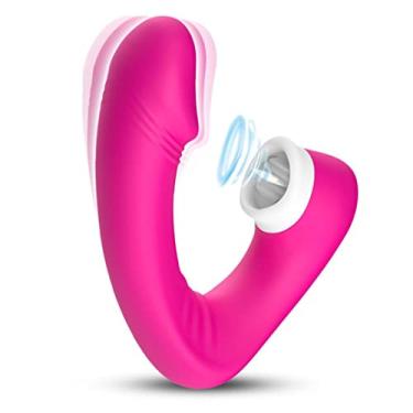 Imagem de Vibrador Estimulador de Clitóris e Língua Brinquedo Sexual Feminino 9 Frequências Erótico Zatla (Rosa)