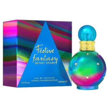 Imagem de Perfume Fantasy Festive Edp 100ml Britney Spears Feminino + 1 Amostra