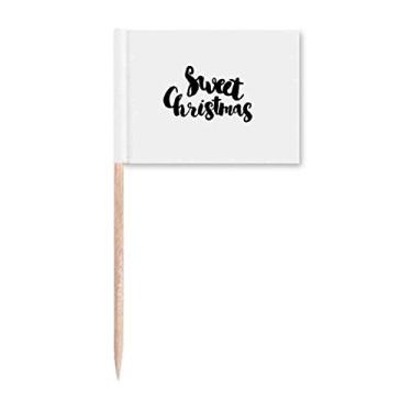 Imagem de Doces mas citação escrita à mão marcadores marcadores decoração de festa