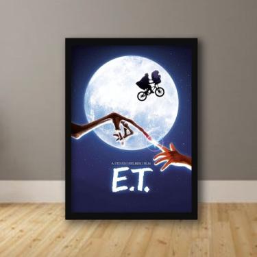 Imagem de Quadro Filme E. T Minha Casa - A3 c/ Moldura E Vidro