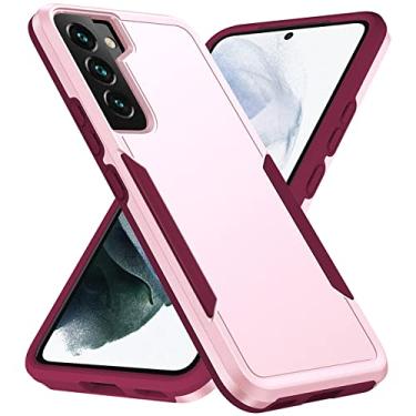 Imagem de Capa de proteção antichoque para Samsung Galaxy S22 Ultra S 22 Plus S21 FE S20 A52S A72 A32 A33 A53 A73 Capa, Rosa, para Galaxy A53 5G