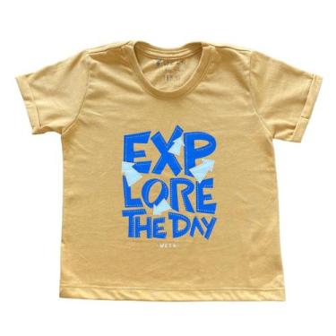 Imagem de Camiseta Explore The Day Infantil - Wein Kids