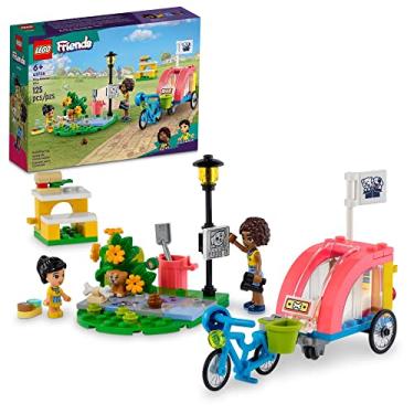 Imagem de LEGO Friends Bicicleta de Resgate Canino 41738 (125 Peças); Conjunto de Construção