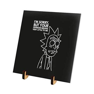 Imagem de Azulejo 15x15 com pézinho CN Rick and Morty Im sorry