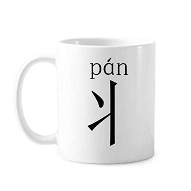 Imagem de Componente do personagem chinês Caneca cerâmica copo de porcelana café louça