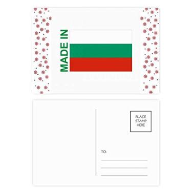 Imagem de Cartão postal feito na Bulgária país amor Natal flor celebração cartão postal Blessing