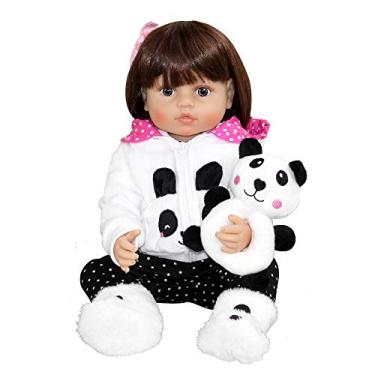 Imagem de Bebe Reborn Menina 100% Silicone Npk Boneca Reborn Presente