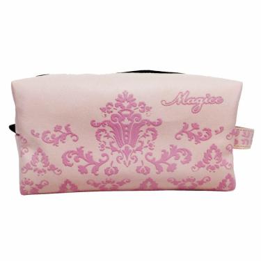 Imagem de Necessaire Casual Feminina Arabescos Rosa, Magicc