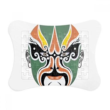 Imagem de Chengyaojin colorido cabeça de ópera de Pequim, moldura de quebra-cabeça decoração de imagem enfeite de jogo