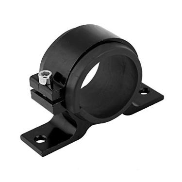 Imagem de Suporte De Montagem Da Bomba De Combustível Do Carro Braçadeira De Filtro De Alumínio Suporte De Liga De Alumínio 50 Mm Suporte De Braçadeira De Filtro único(Preto)