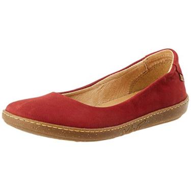 Imagem de El Naturalista Sapatilha feminina N5300 Dolce Henna/Coral Ballet, Tibete vermelho, 5 Big Kid