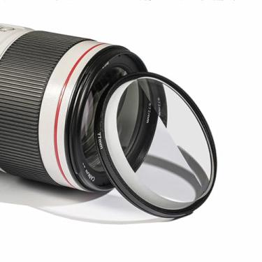 Imagem de Filtro de efeito de fantasma fotográfico, filtro de efeito de lente de câmera de 77 mm, prisma de fotografia de fractais de dupla face, com efeito de fantasma para gravação de vídeo selfie