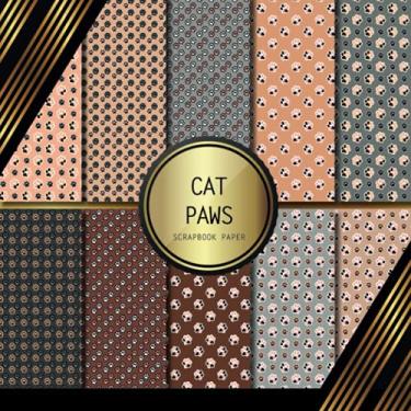 Imagem de Scrapbook Paper: Cat Paws: Double Sided Craft Paper For Card Making, Origami & DIY Projects | Decorative Scrapbooking Paper