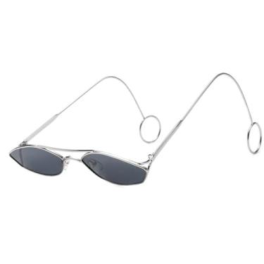 Imagem de Óculos de sol de rua mulheres homens pequenos óculos de condução rave festa festival óculos uv400,1, tamanho único