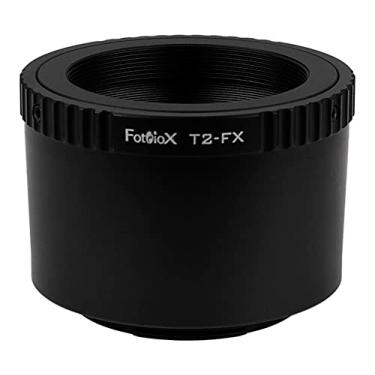 Imagem de Adaptador de montagem de lente Fotodiox compatível com lente SLR de montagem em parafuso T (T/T-2) em câmeras Fuji X-Mount