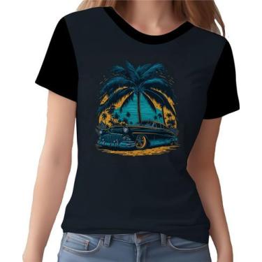 Imagem de Camisa Camiseta Estampadas Carros Moda Cenário Praia Hd 1 - Enjoy Shop