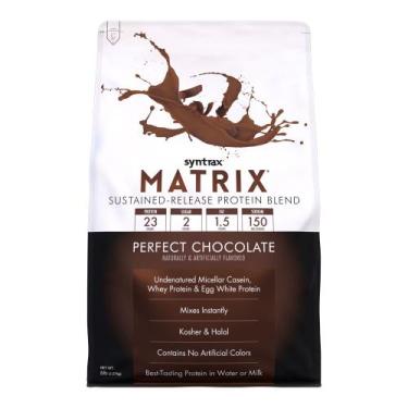 Imagem de Matrix 5.0 Whey Protein (5Lb) Perfect Chocolate Syntrax