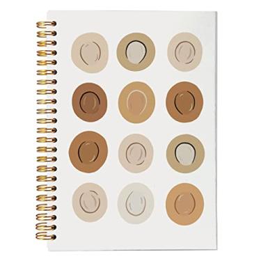 Imagem de NEGIGA Caderno ocidental, diário, diário, material escolar ocidental, caderno 21 x 13 cm