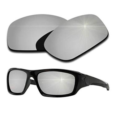 Imagem de Lentes de reposição polarizadas para Oakley Tincan - Revestimento espelhado prateado