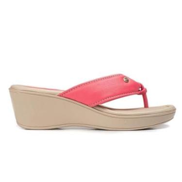 Imagem de Chinelo Anabela Médio Pink - 33-Feminino