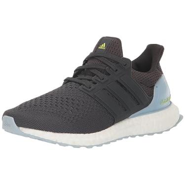 Imagem de adidas Tênis feminino Ultraboost 1.0 Sustain, Carbono/Carbono/Azul Maravilha, 6.5