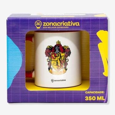 Imagem de Caneca Harry Potter Grifinória 350ML - Zona Criativa