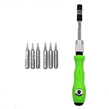 Imagem de Boxonly Conjunto de chaves de fenda multifuncional 32 em 1, chave de fenda compacta e de precisão para câmeras, computadores e outros produtos, 32 peças