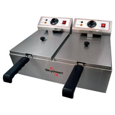 Imagem de Fritadeira Elétrica 10 Litros Fed20n Skymsen Fritadeira Elétrica 11 Litros 220v