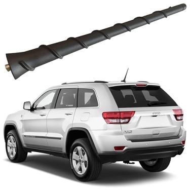 Imagem de Antena de borracha para Jeep Grand Cherokee (2011-2013), antena de recepção premium de rádio Jeep Grand Cherokee – à prova de lavagem de carro, substituição interna de mastro de antena de bobina de