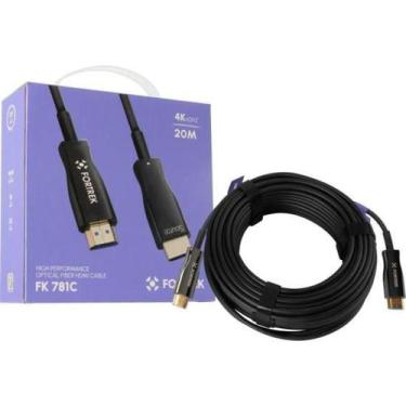 Imagem de Cabo HDMI Fibra Óptica 4k FK782C 20m Fortrek