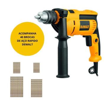 Imagem de Furadeira De Impacto 1/2" 710W 220V DWD502 DeWalt C/ Brocas, 220V