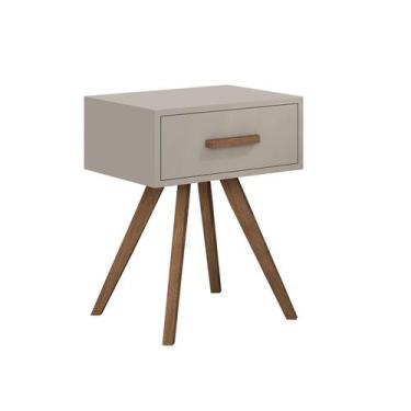 Imagem de Mesinha De Canto Classic Cabeceira Gaveta quadripé de  madeira - A7hom