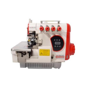 Imagem de Máquina Costura Interlok Industrial com Control Box Acoplado 220v / 11