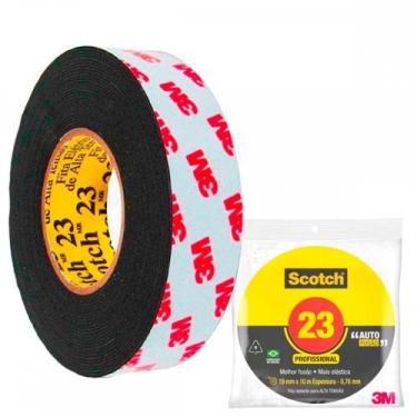 Imagem de Fita Isolante Alta Tensao 3M Auto Fusao 19Mm X 10M
