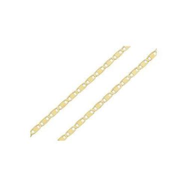 Imagem de Pulseira Masculina Piastrine Ouro 18k 750 Grossa - Thile Jóias