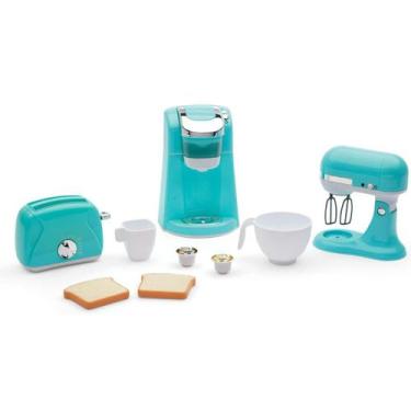 Imagem de Kit Cozinha Gourmet Eletrodomésticos Brinquedo Infantil - Members Mark