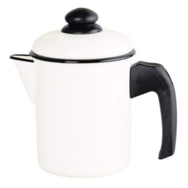 Imagem de Leiteira Esmaltada 16 1,8lt Verde Ewel, Preto