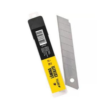 Imagem de Kit 10 Laminas Para Estilete 18mm - FMA039 - ds