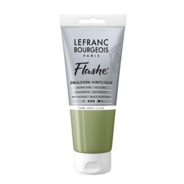 Imagem de Tinta Acrílica Flashe Lefranc 80ml 880 Light Green Earth - Lefranc & B