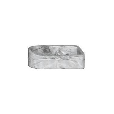 Imagem de Porta sabão/ detergente/ esponja branco Carrara Micromax