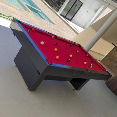 Imagem de Mesa de Sinuca e Bilhar Sedução Carlin Bilhares Superfície em Pedra de