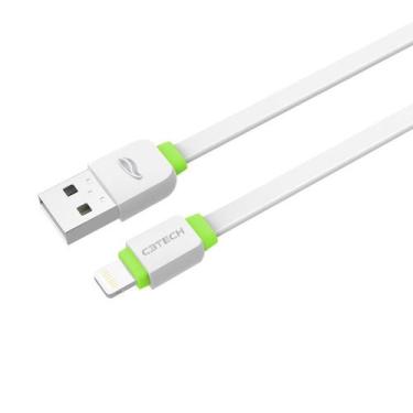 Imagem de Cabo USB-Lightning CB-110WH Branco C3Tech
