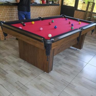 Imagem de Mesa de Sinuca e Bilhar Encanto Carlin Bilhares Superfície em Pedra de