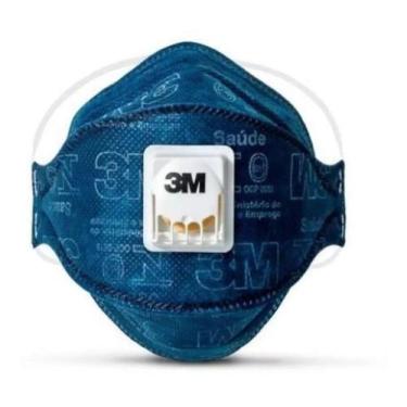 Imagem de Kit 10 Máscara Respiratória Pff2 N95 Aura 9322 3M Azul - Loja Secom